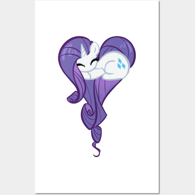 Heart Of Rarity Wall Art by BambooDog